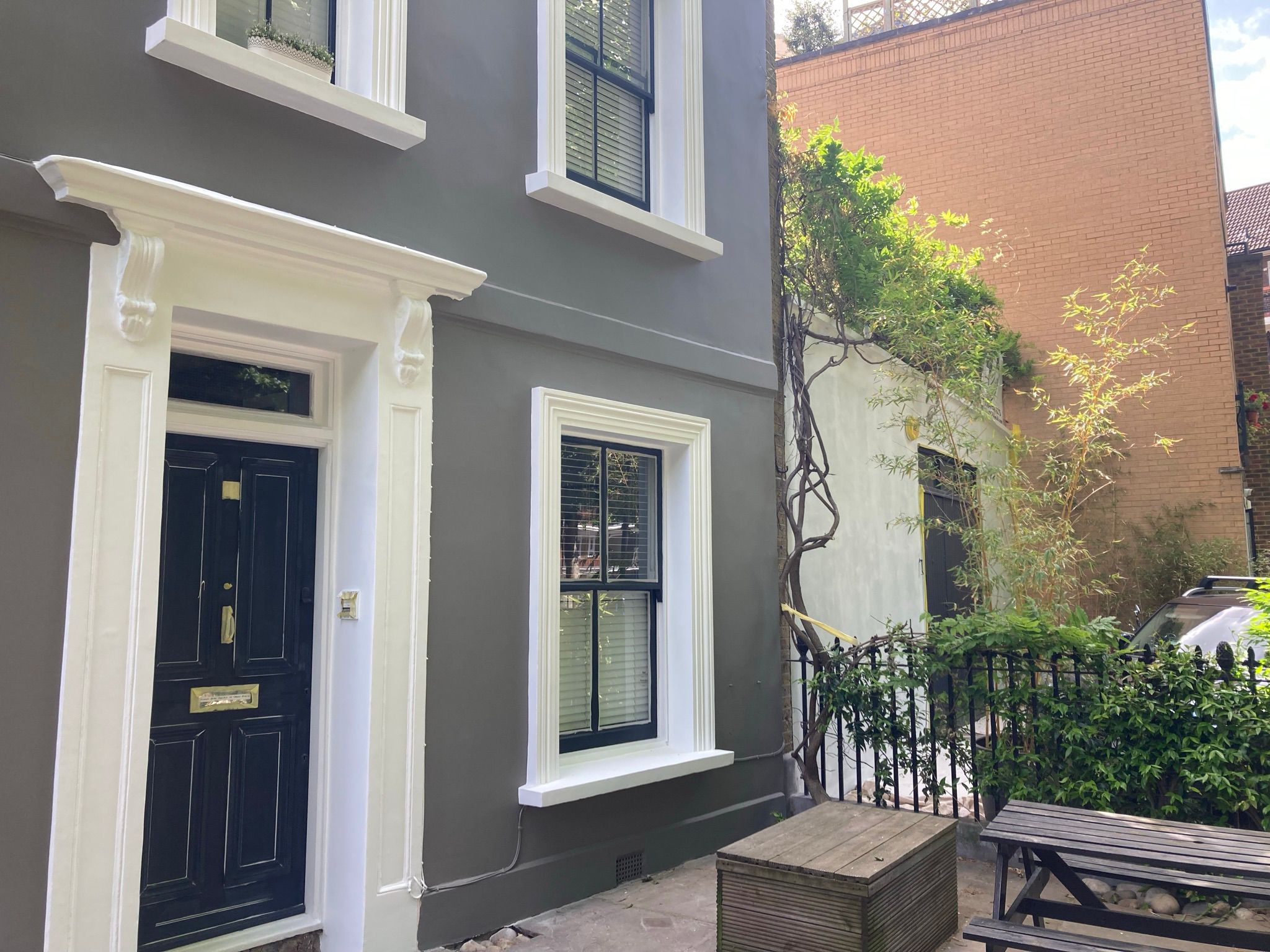 Exterior - house grey