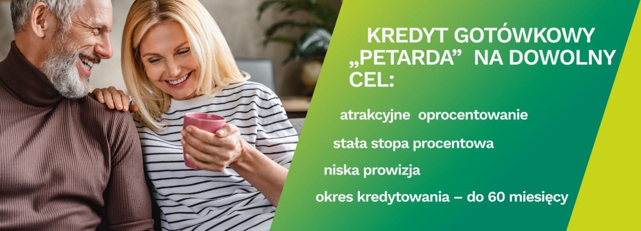 KREDYT GOTÓWKOWY  „PETARDA”  NA DOWOLNY CEL